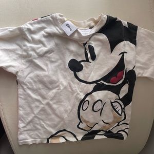 Zara Mickey Toddler shirt